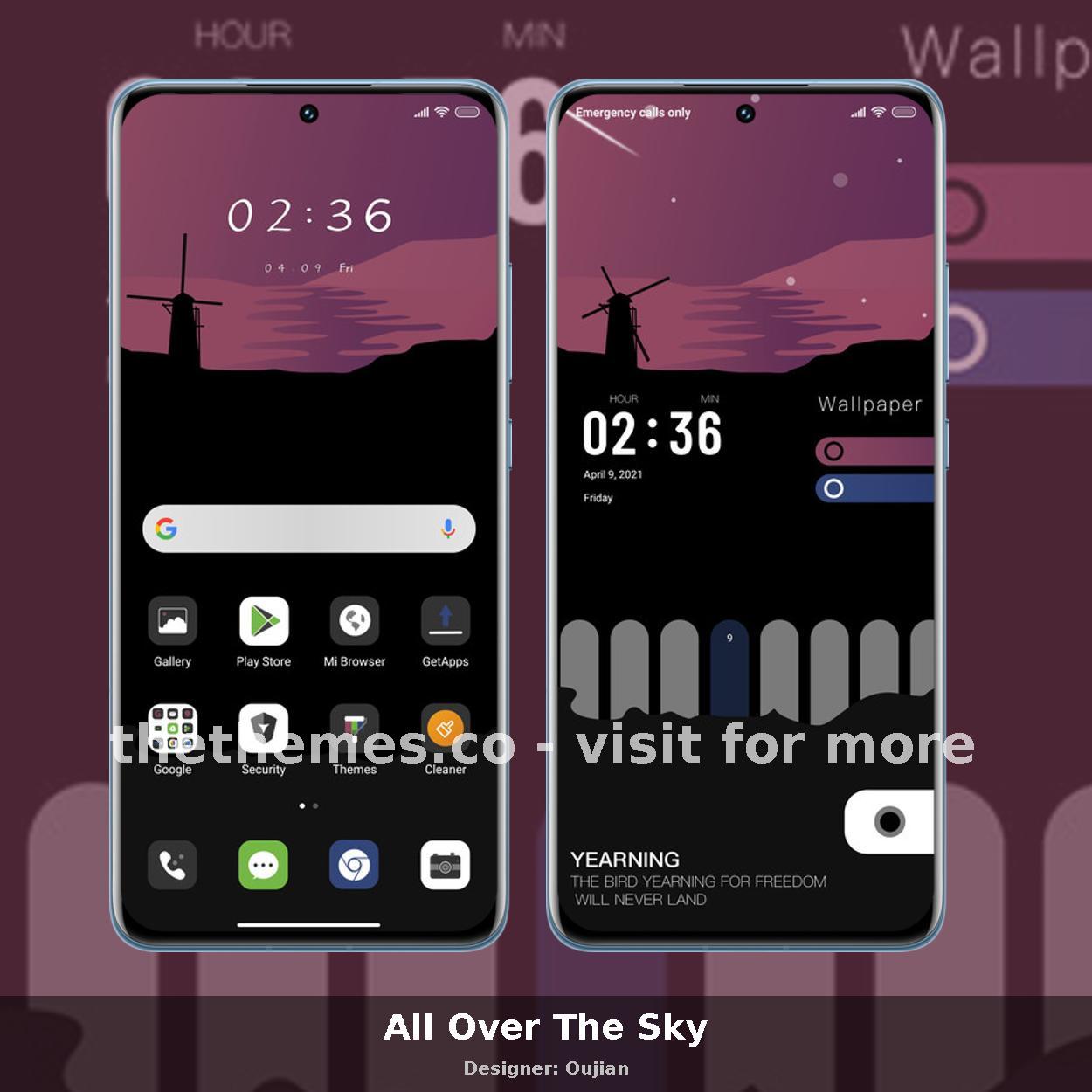 All Over The Sky