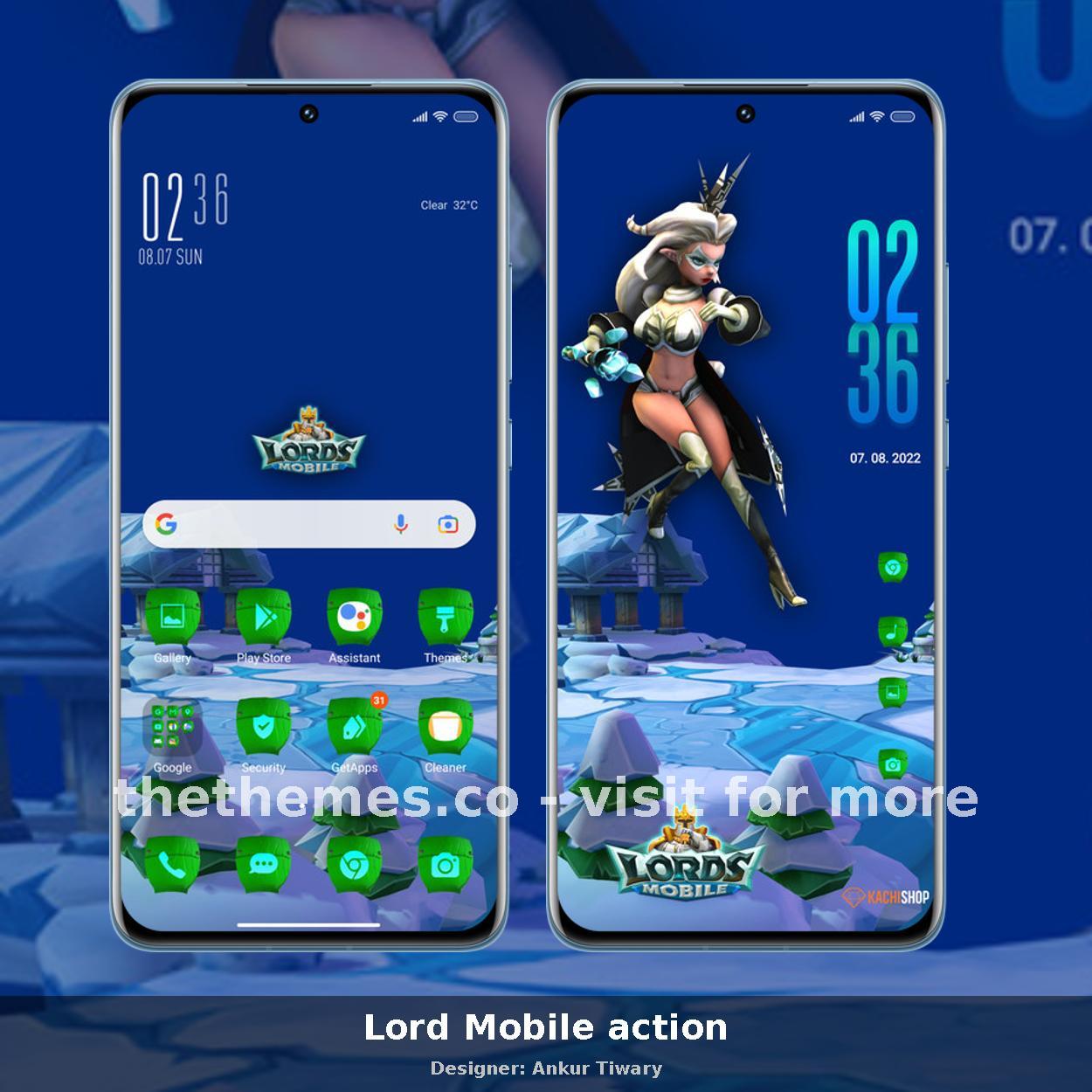 Lord Mobile action