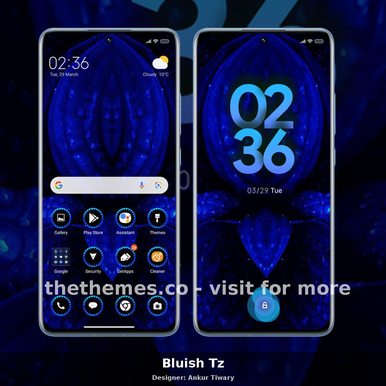 Bluish Tz