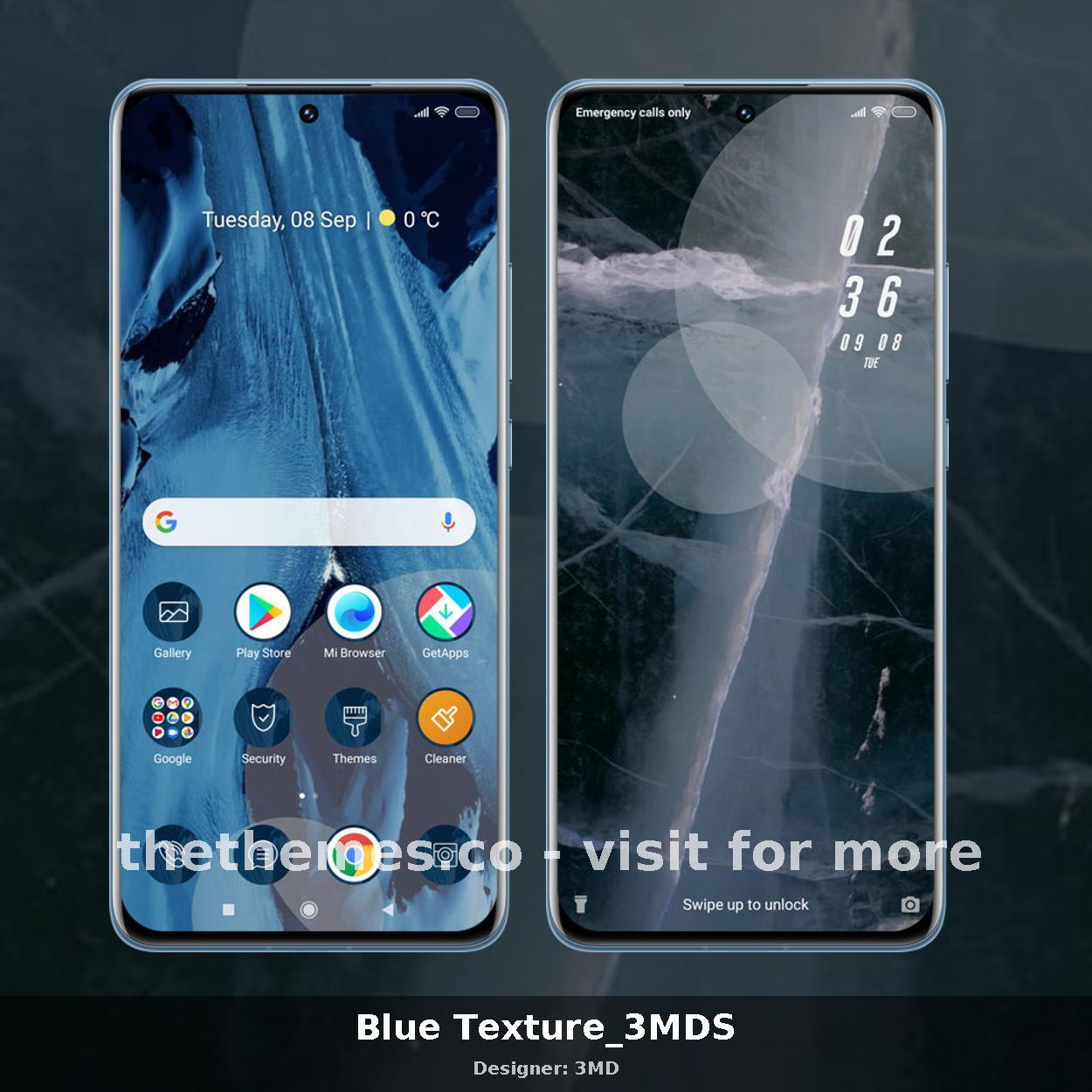 Blue Texture_3MDS