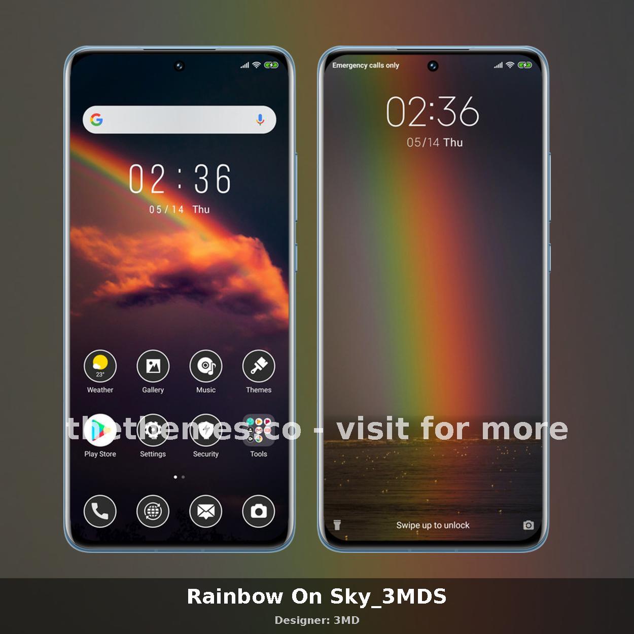 Rainbow On Sky_3MDS