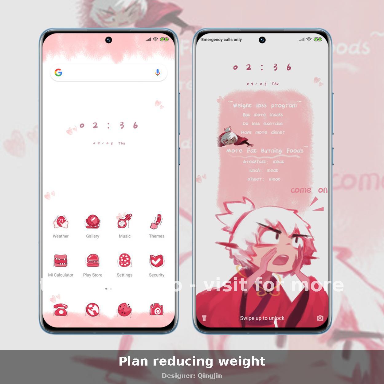 Plan reducing weight