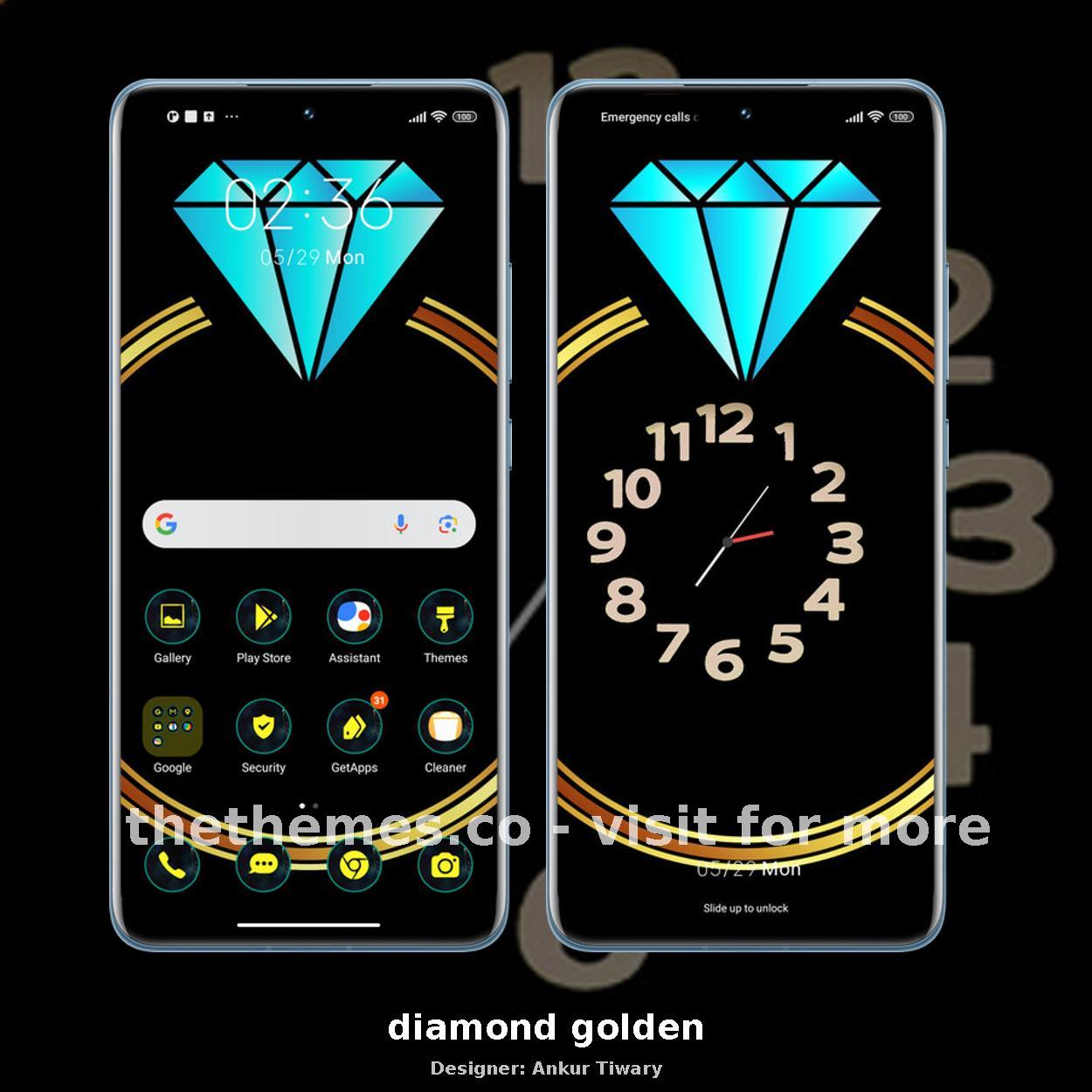diamond golden
