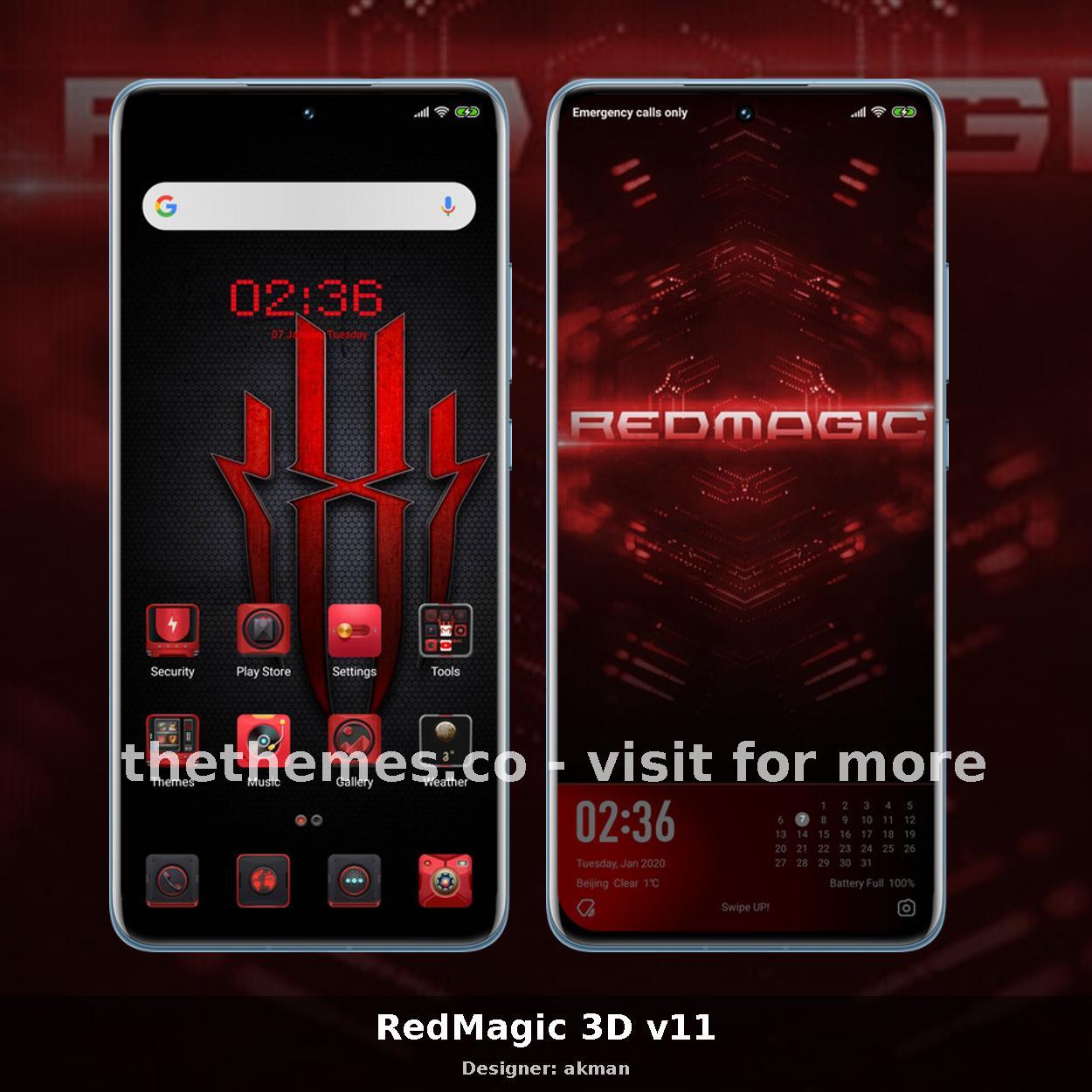 RedMagic 3D v11