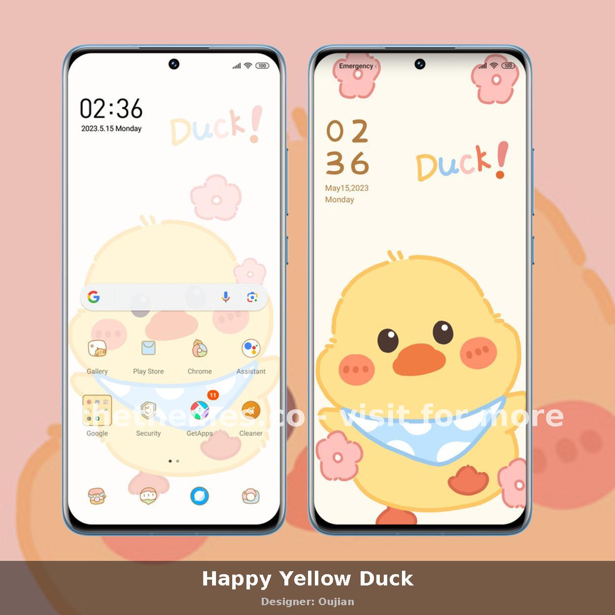 Happy Yellow Duck