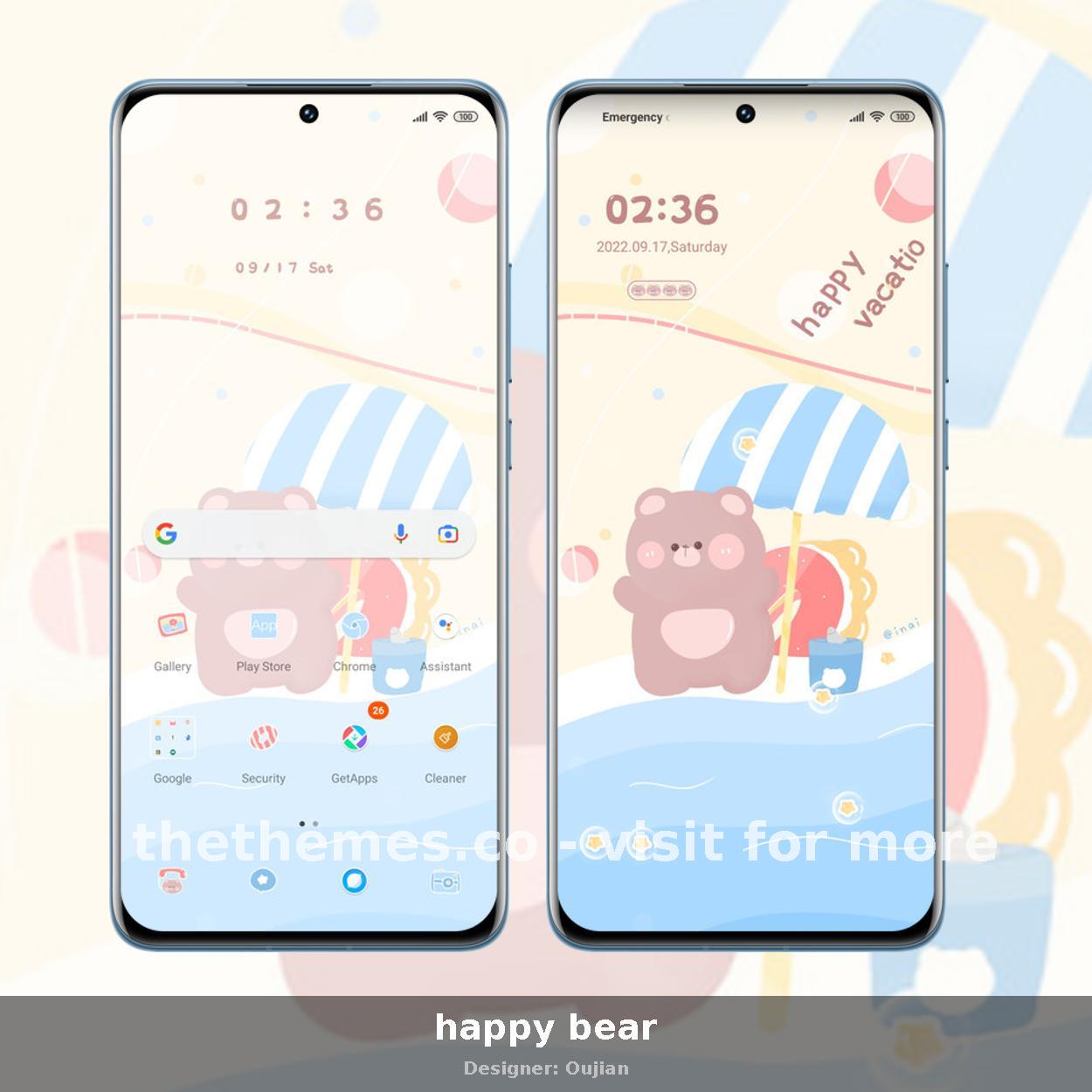 happy bear
