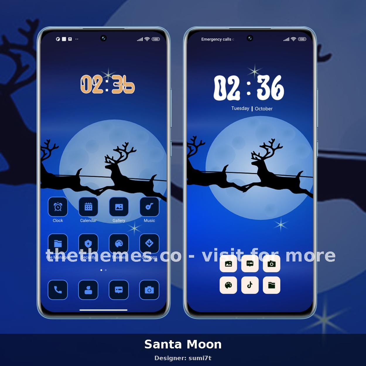 Santa Moon