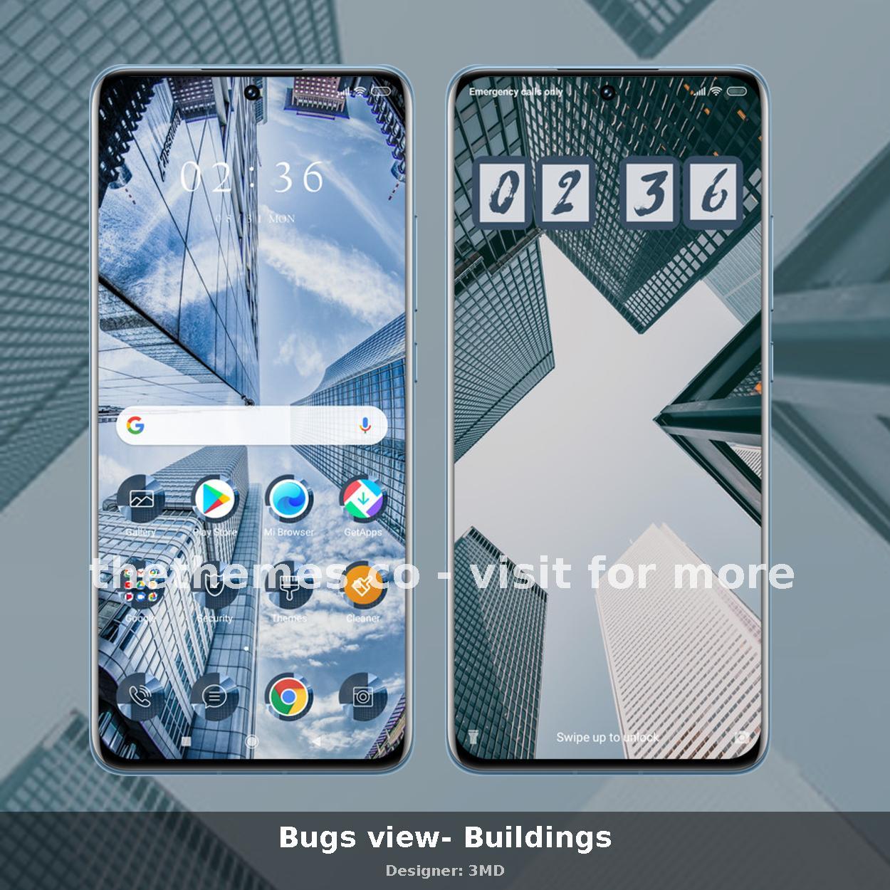 Bugs view- Buildings