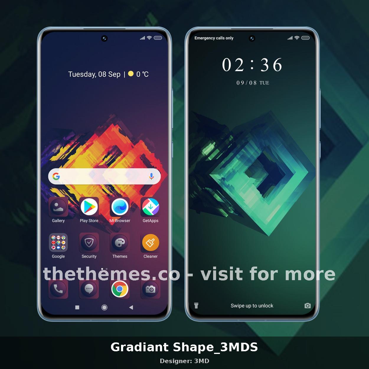 Gradiant Shape_3MDS