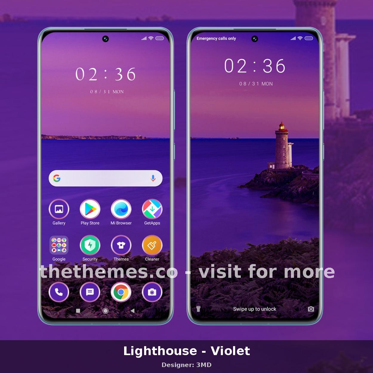 Lighthouse - Violet
