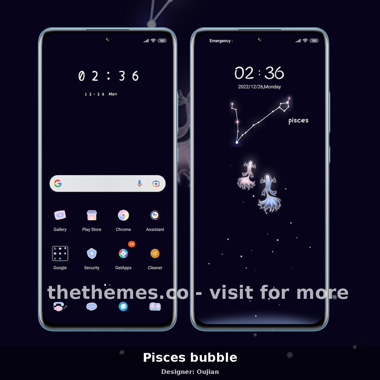 Pisces bubble