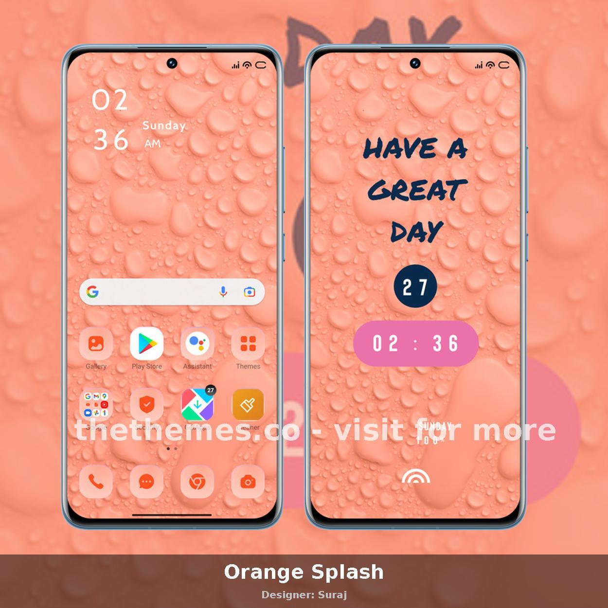 Orange Splash