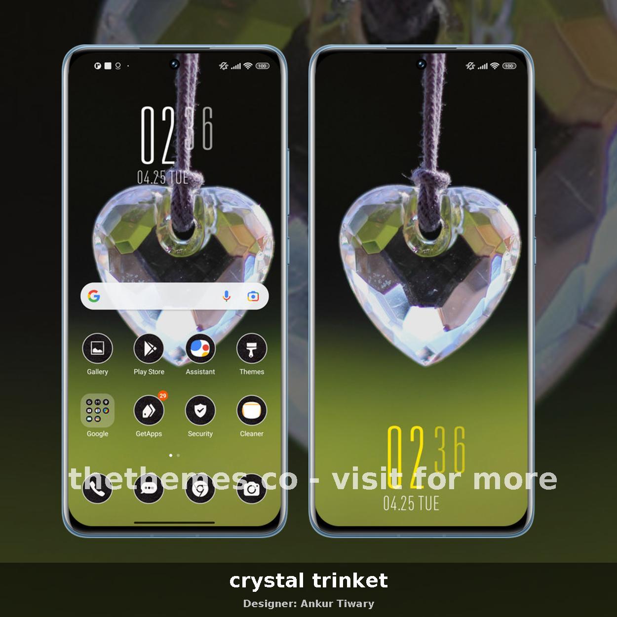 crystal trinket