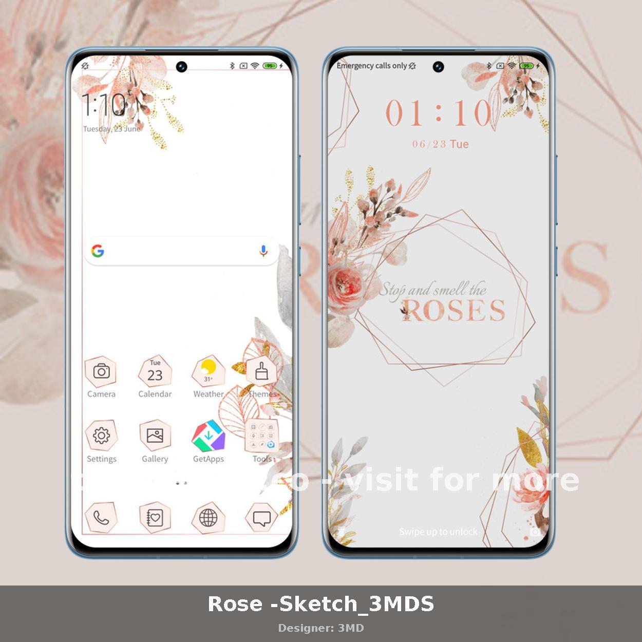 Rose -Sketch_3MDS