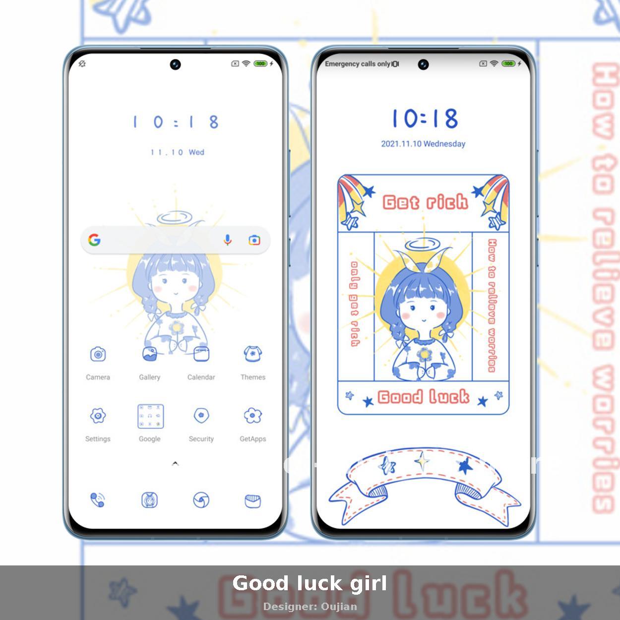 Good luck girl