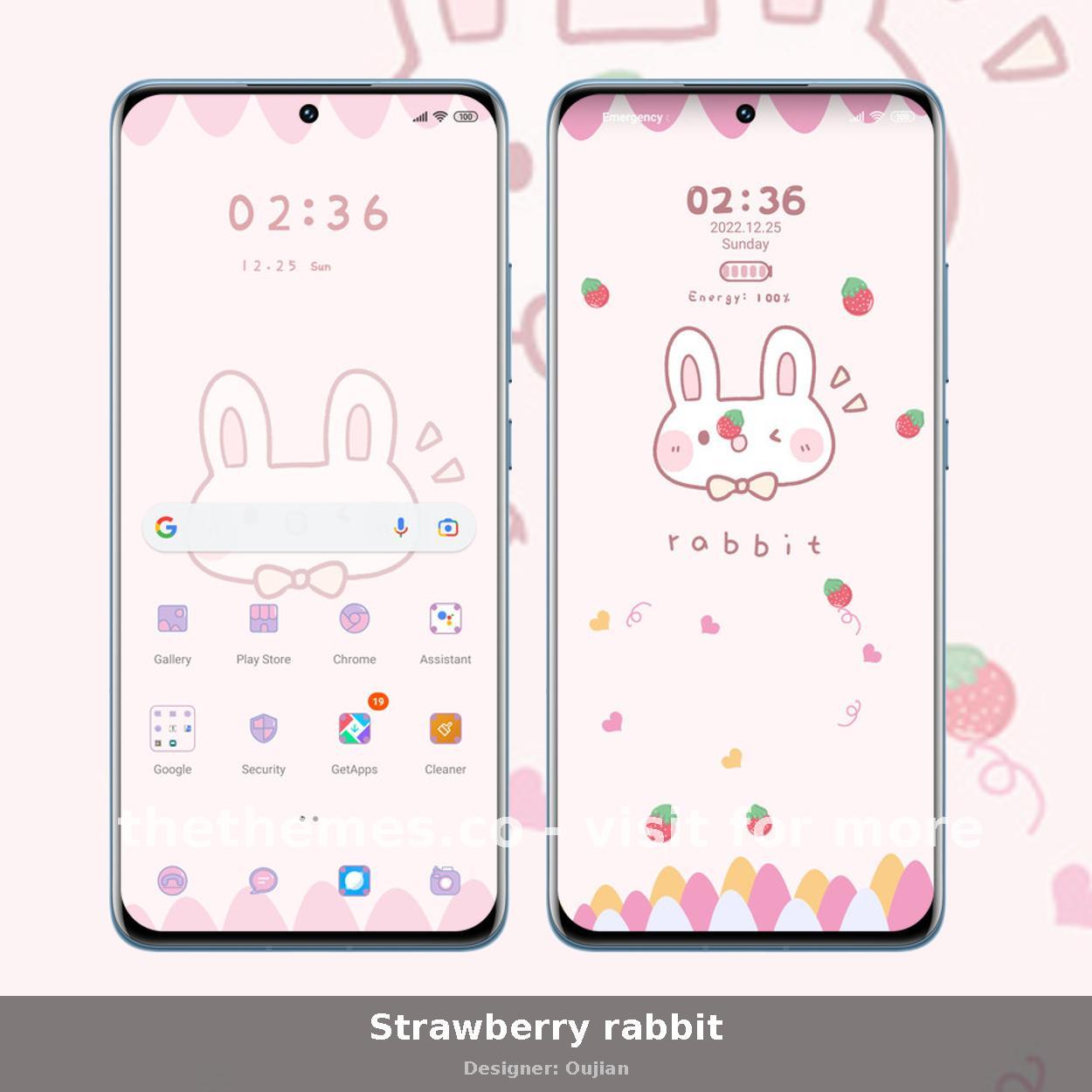 Strawberry rabbit