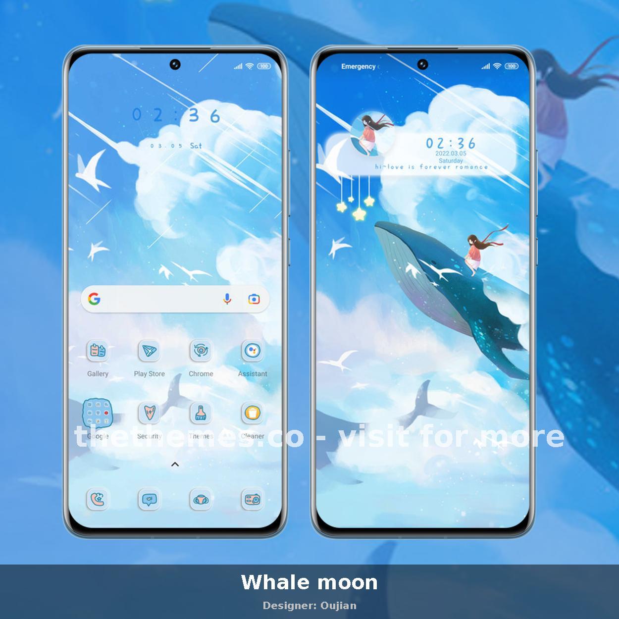 Whale moon
