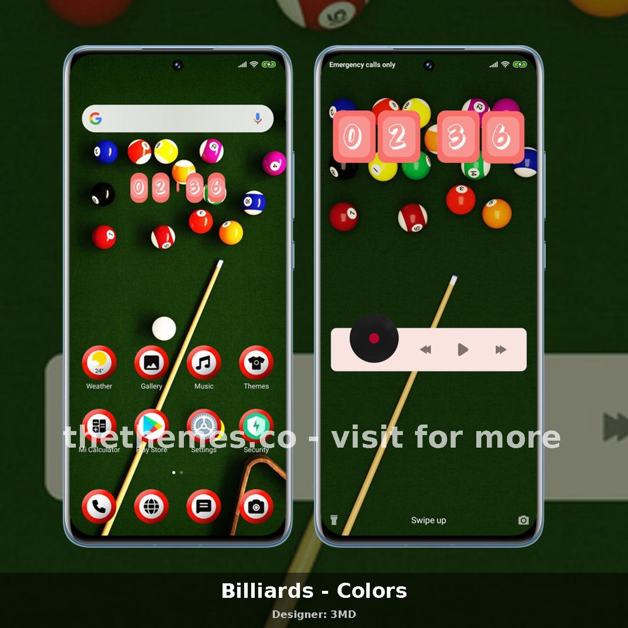 Billiards - Colors