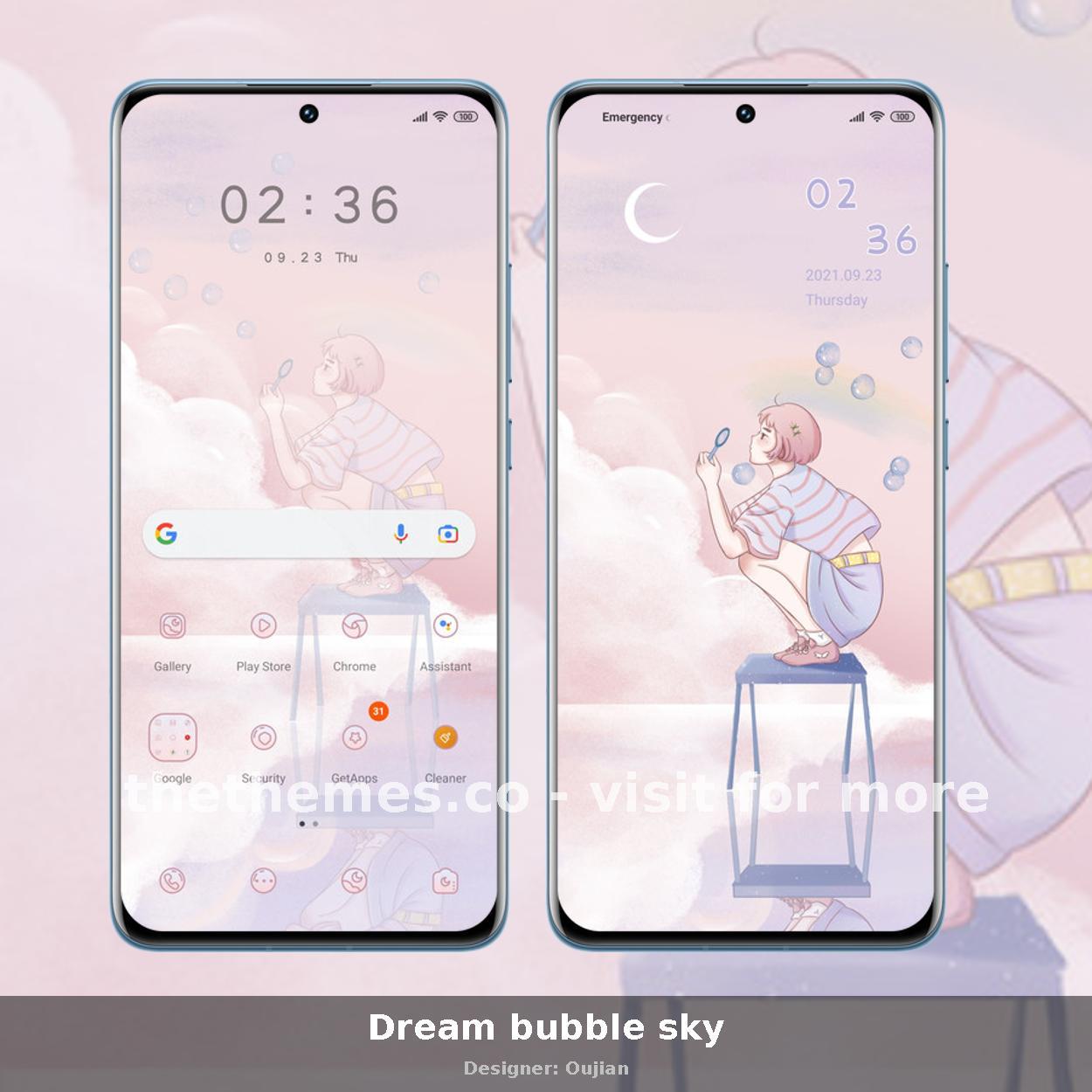 Dream bubble sky