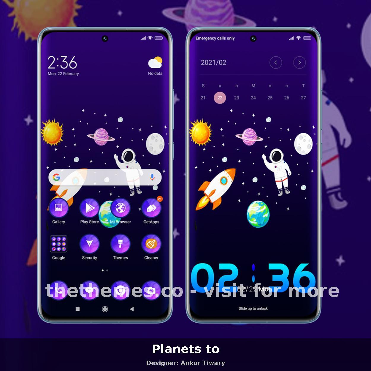 Planets to