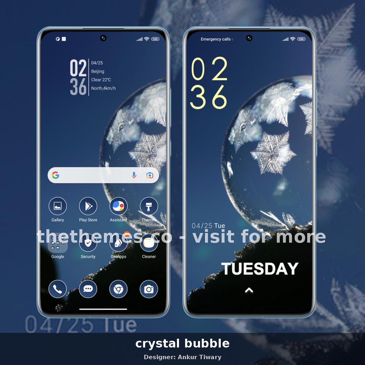 crystal bubble