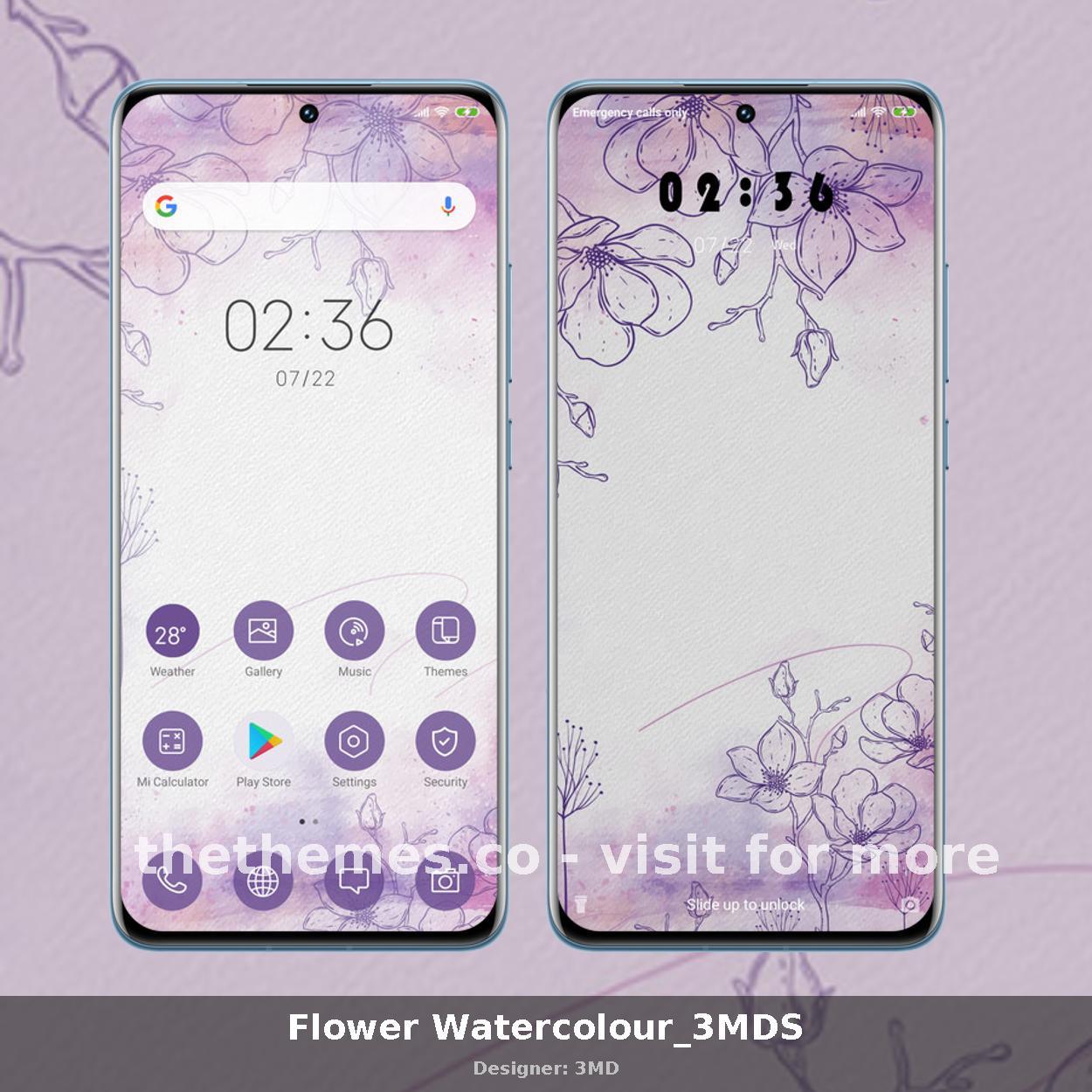 Flower Watercolour_3MDS