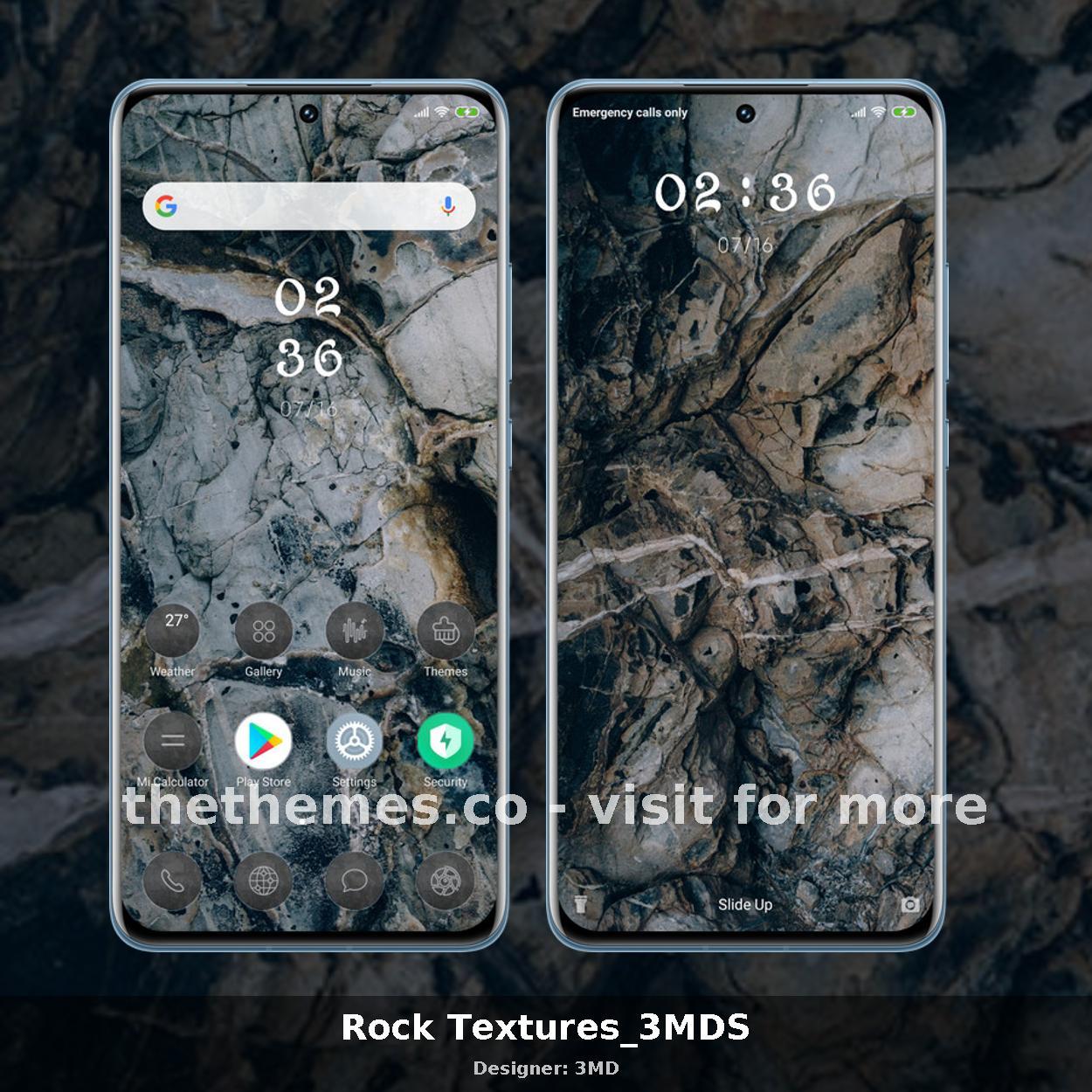 Rock Textures_3MDS