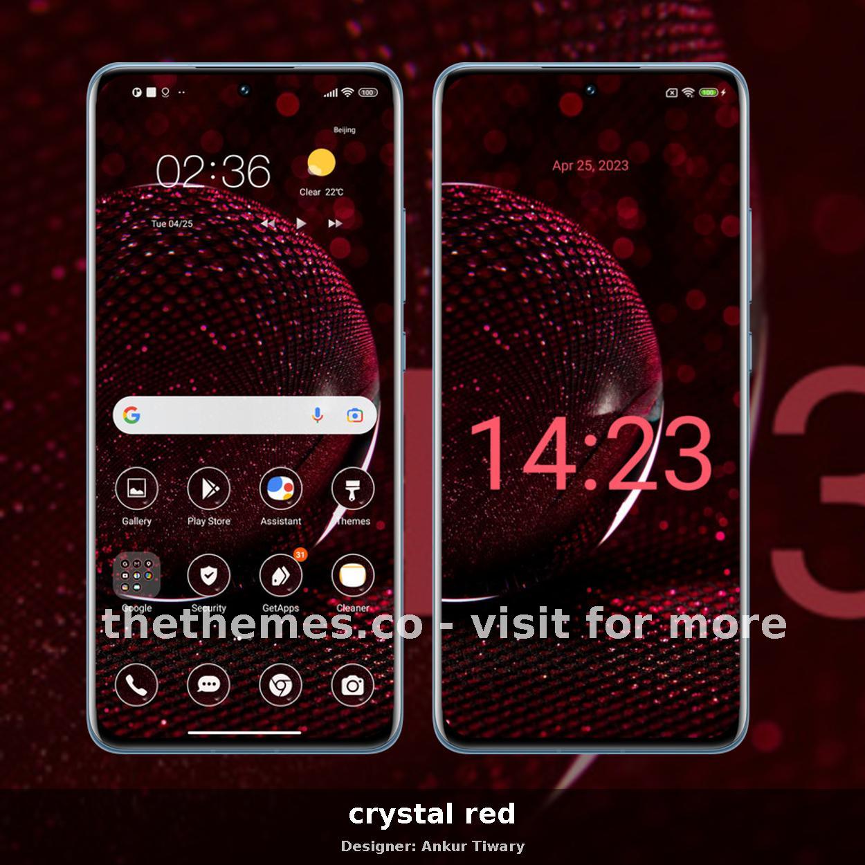 crystal red