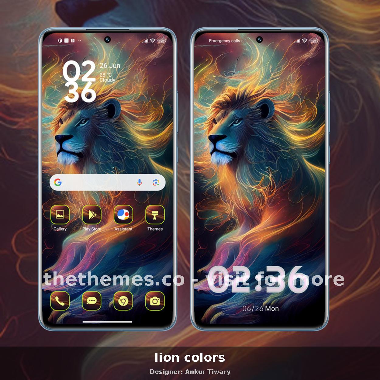 lion colors