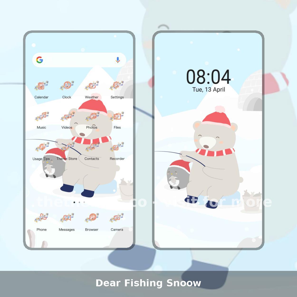 Dear Fishing Snoow