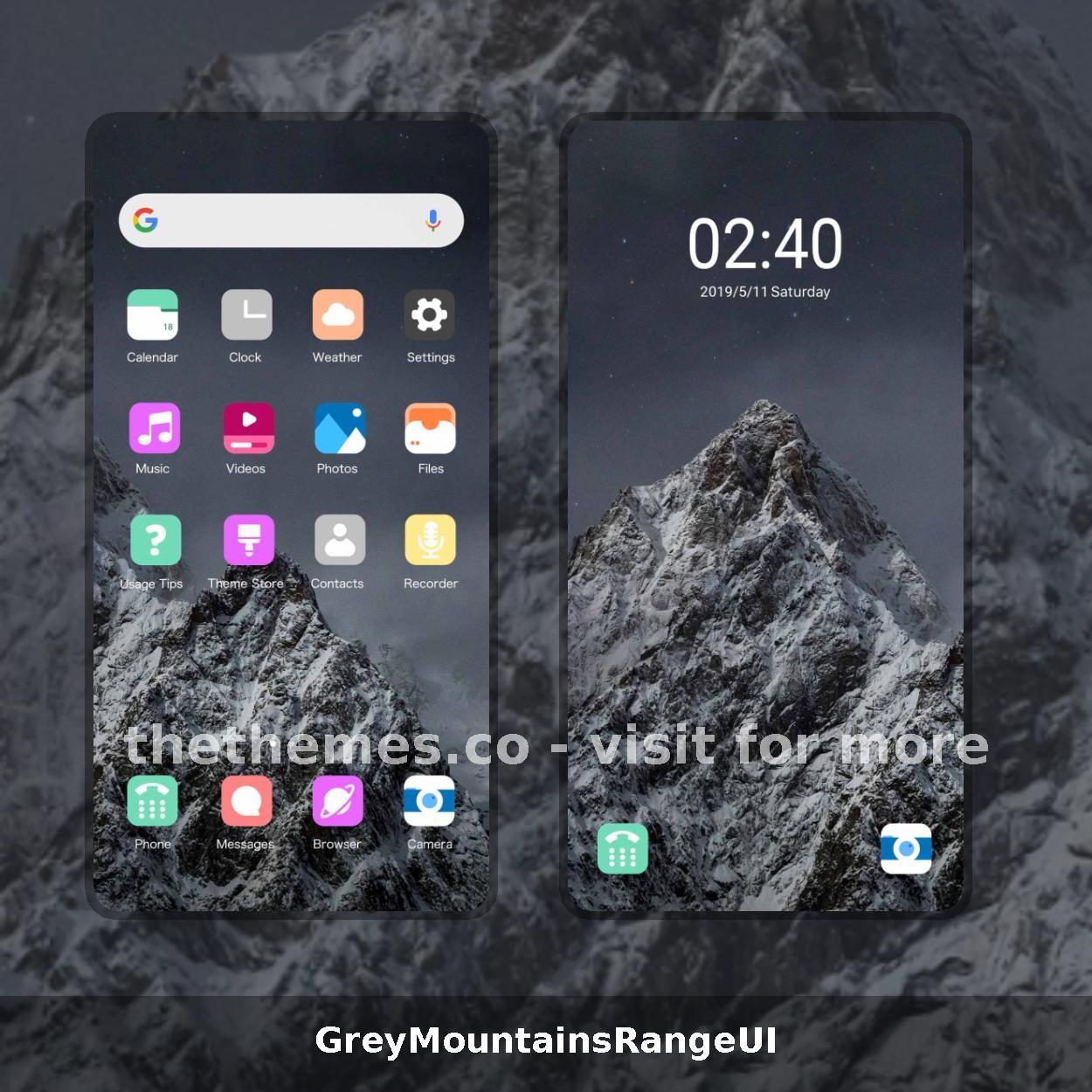 GreyMountainsRangeUI