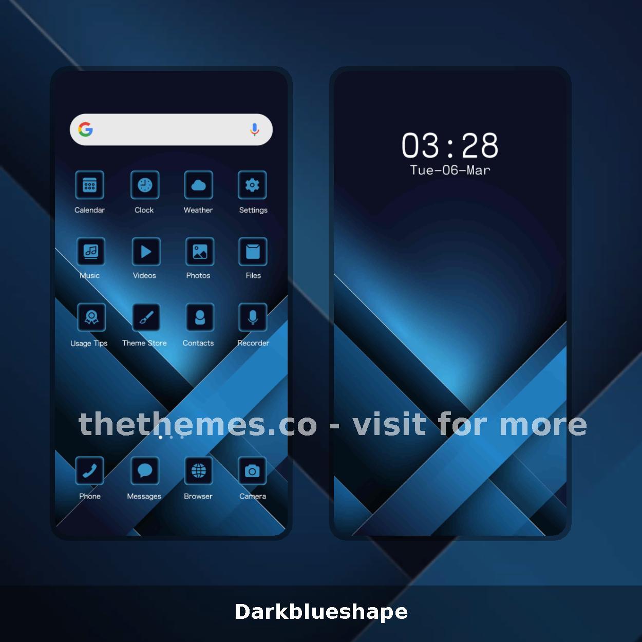 Darkblueshape