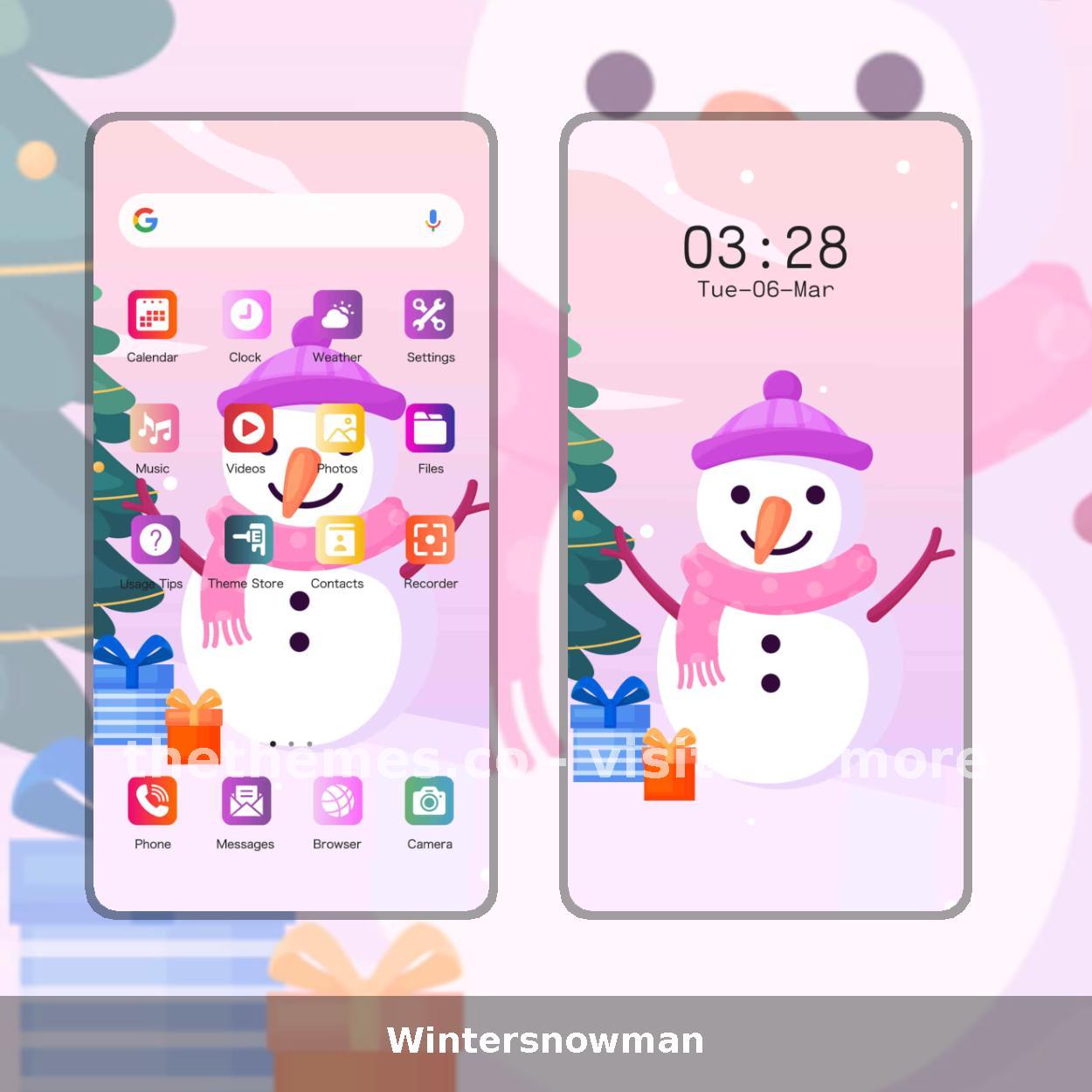 Wintersnowman