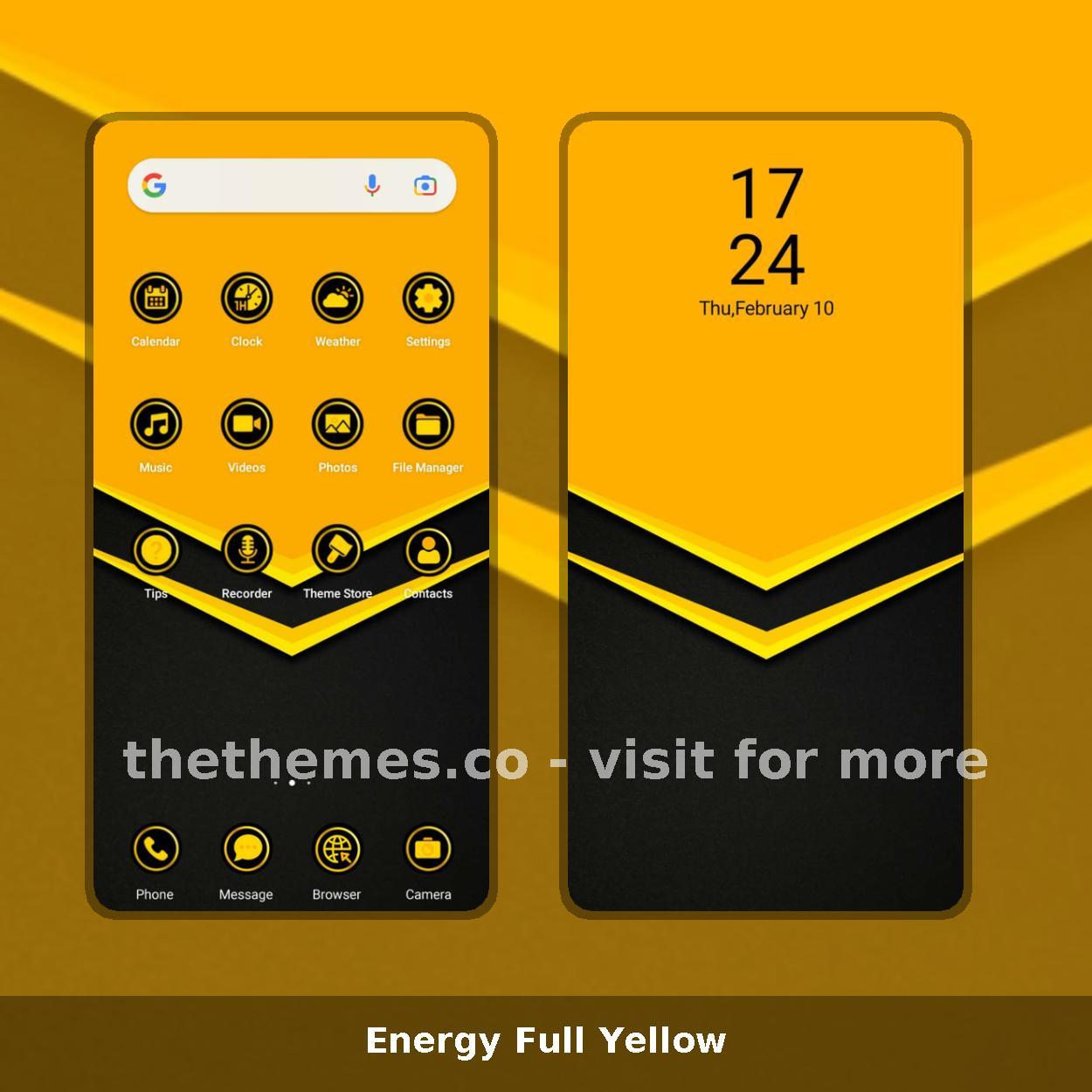 Energy Full Yellow