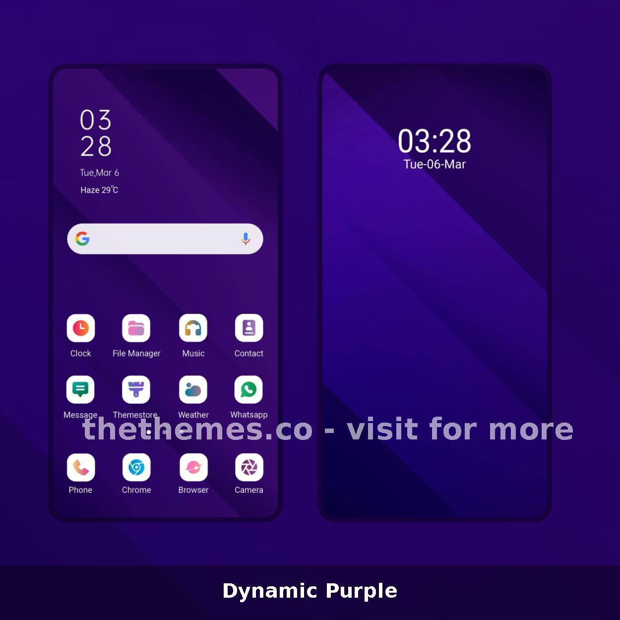 Dynamic Purple