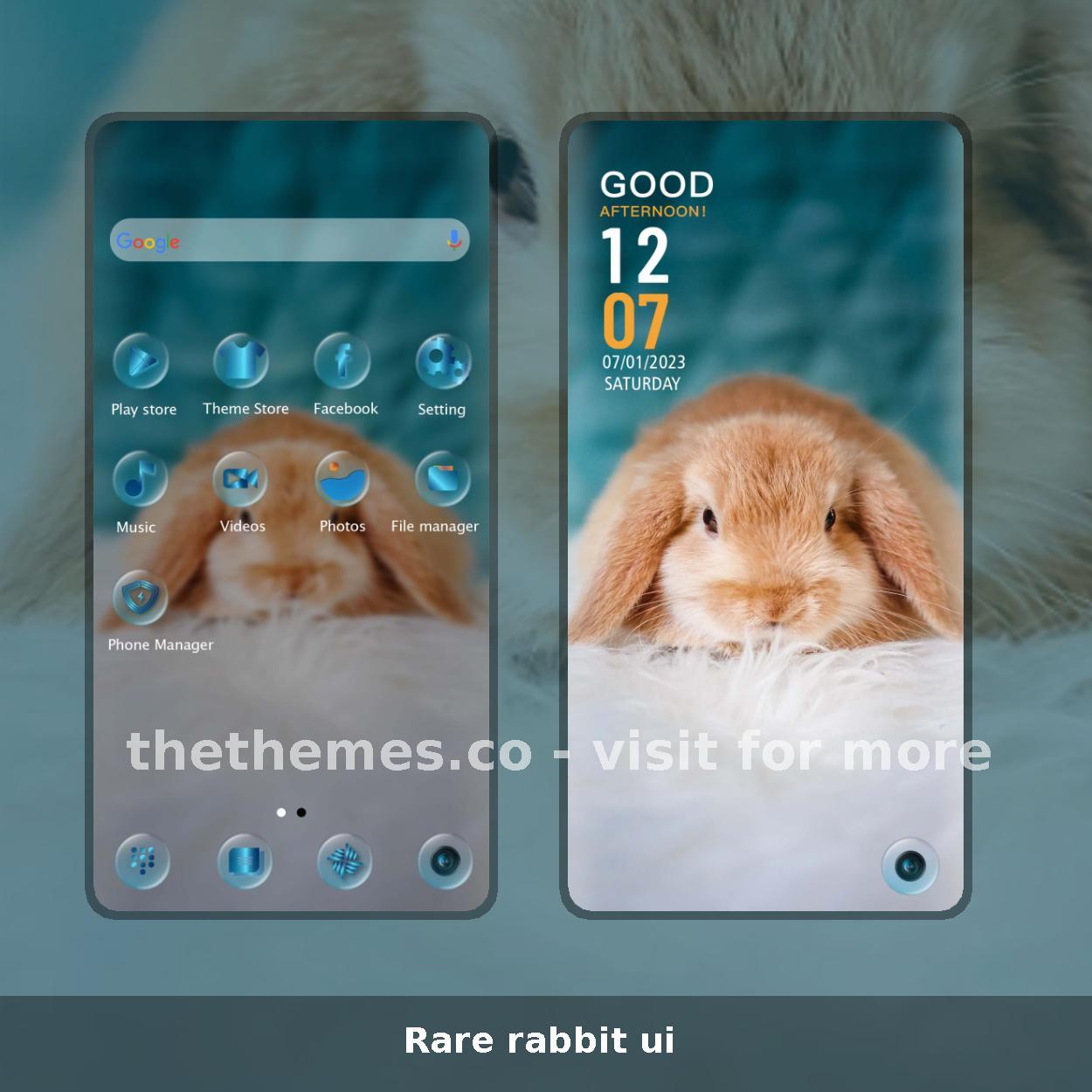 Rare rabbit ui 