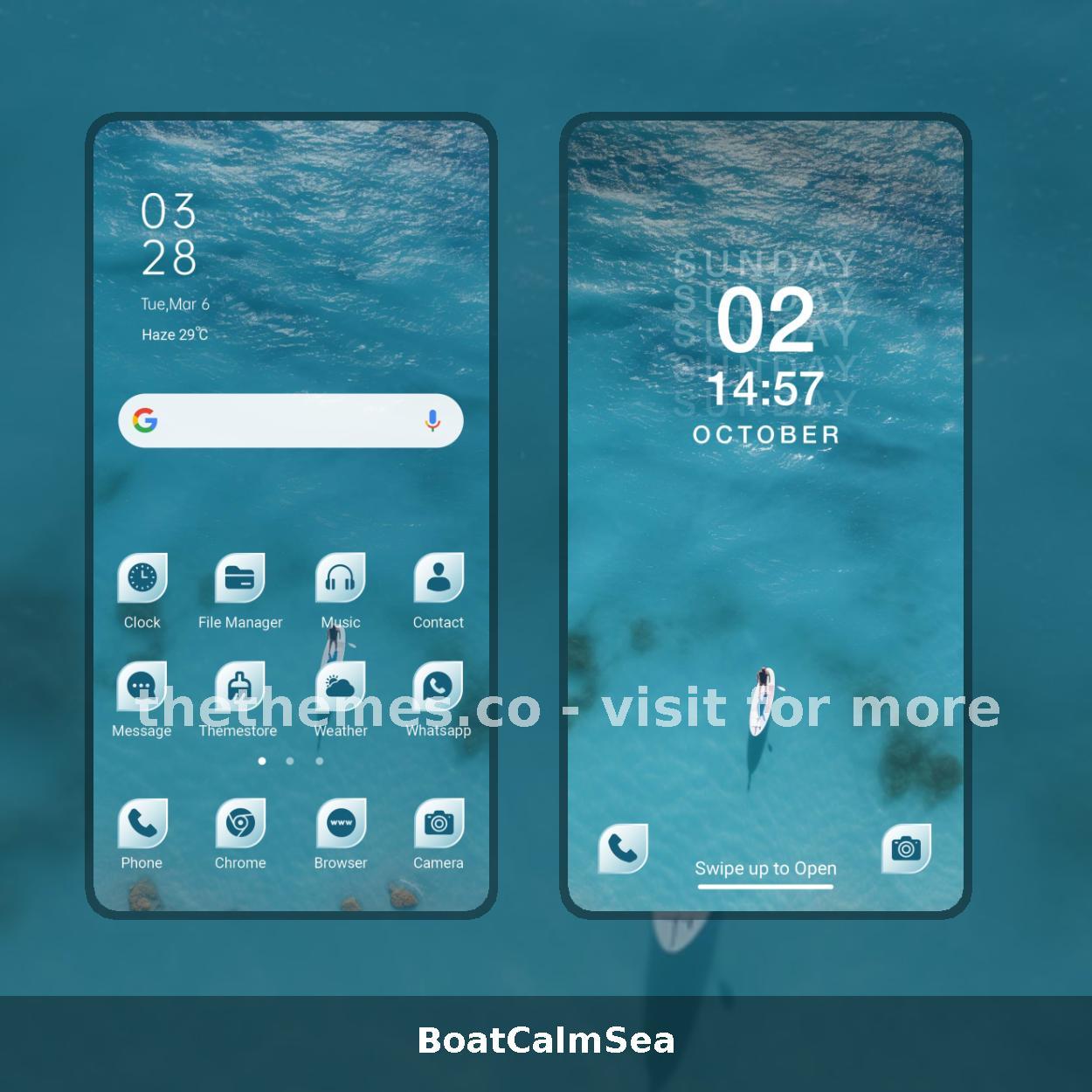 BoatCalmSea