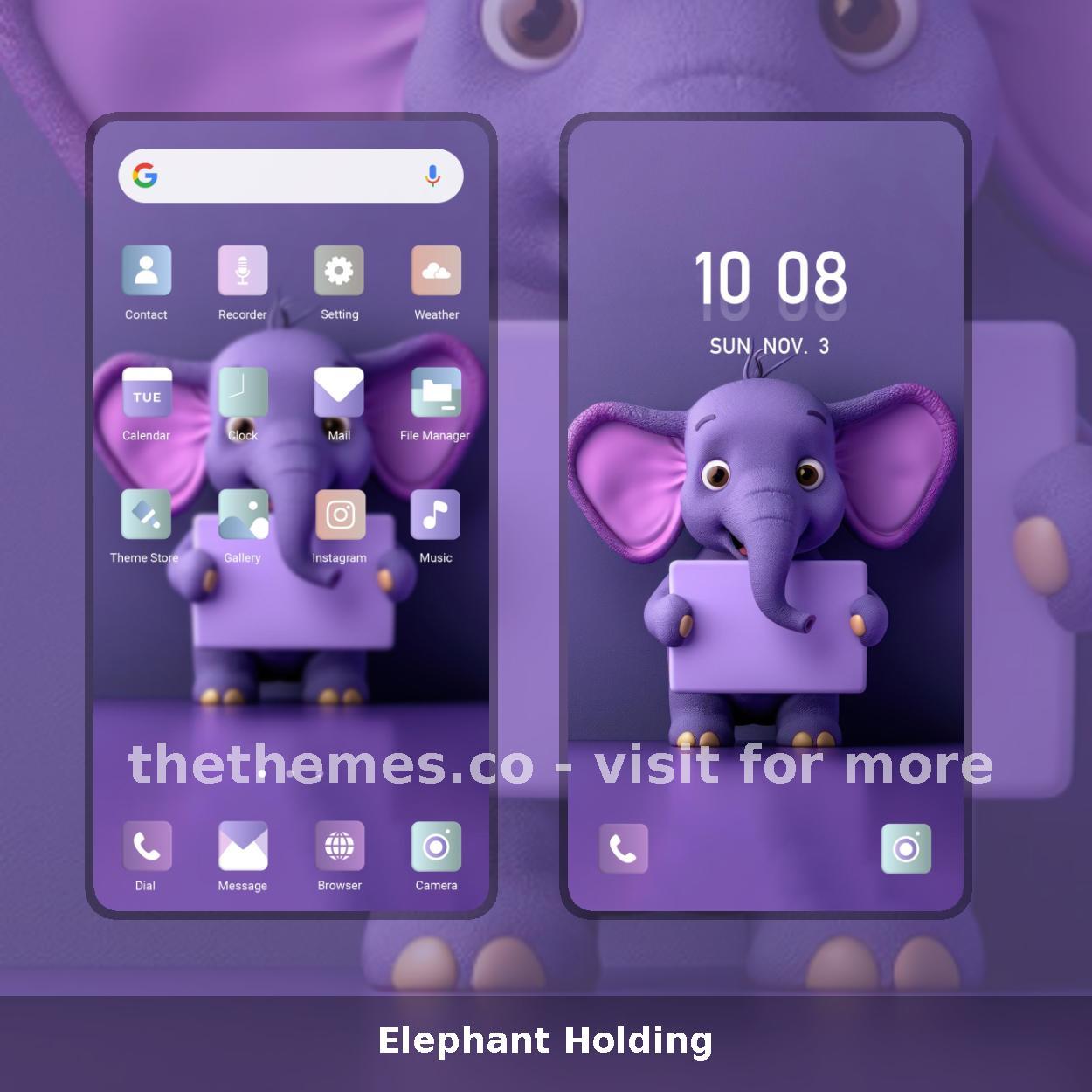 Elephant Holding